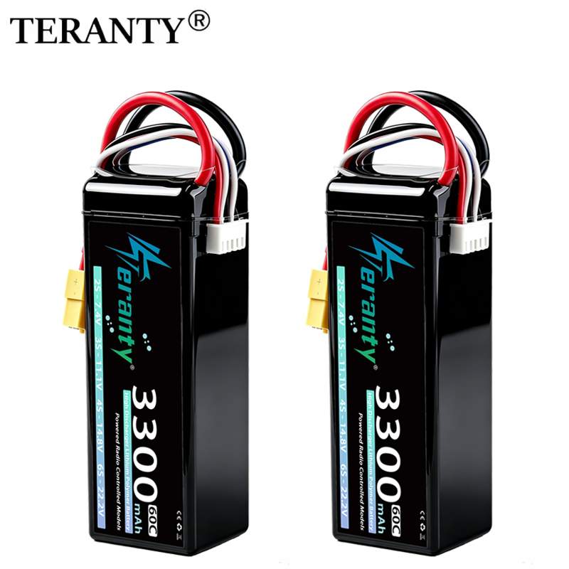 Drone Battery 4S - Batteria Lipo TERANTY 4S 3300mAh 14.8V