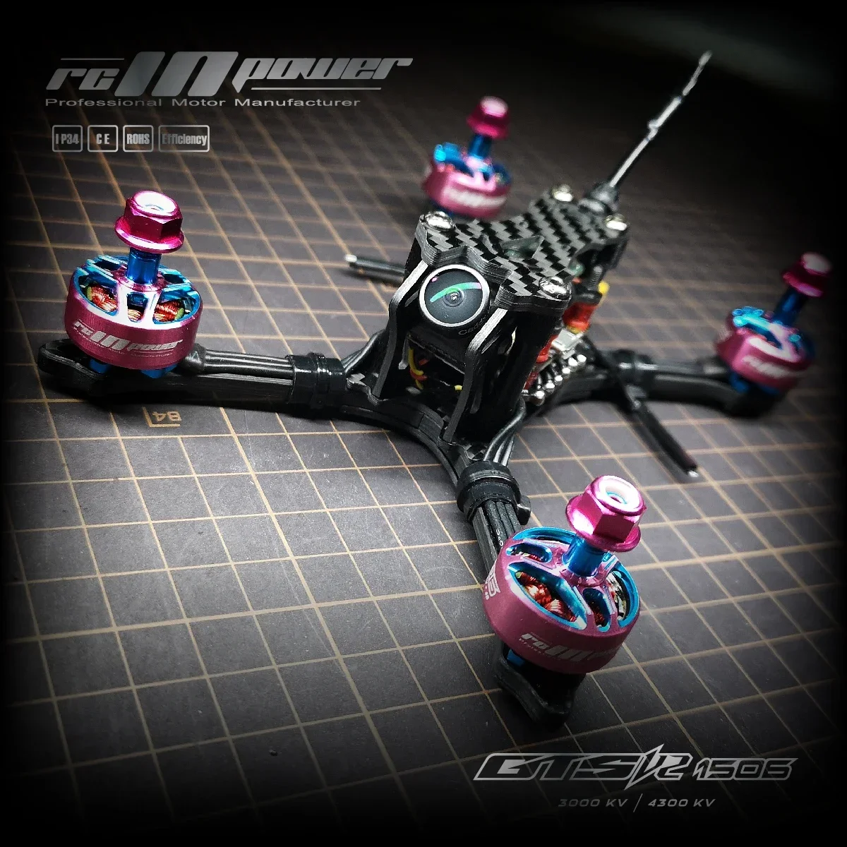 RCINPOWER GTS V2 1506 Motore B - Drone Battery 4S recensione e prezzo