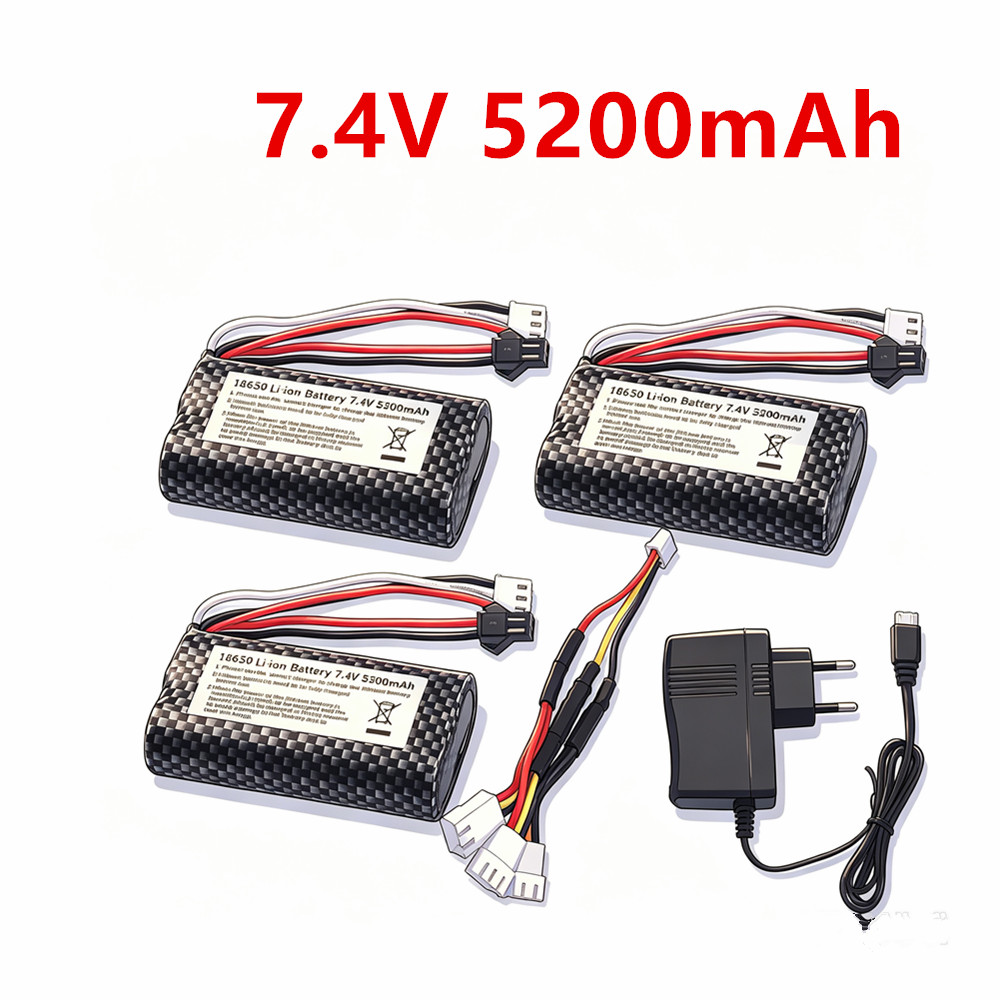 Batteria Li-ion 7.4V 5200mAh 1 - Drone Battery Li-Ion recensione e prezzo