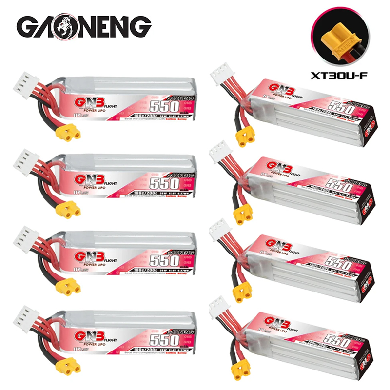 Batteria Lipo GNB HV 11.4V 550 - Drone Battery 3S recensione e prezzo