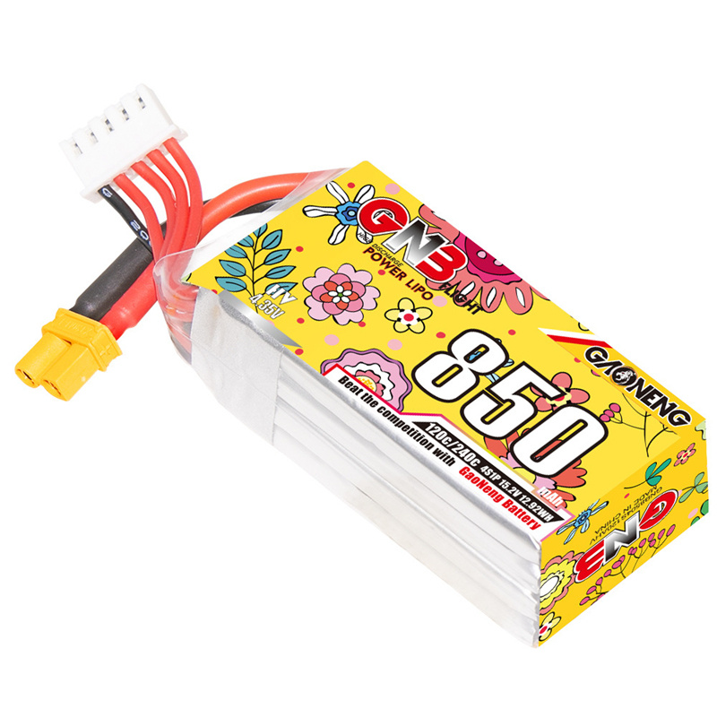 Batteria Lipo GNB 4S 15.2V 850 - Drone Battery Li-Ion recensione e prezzo
