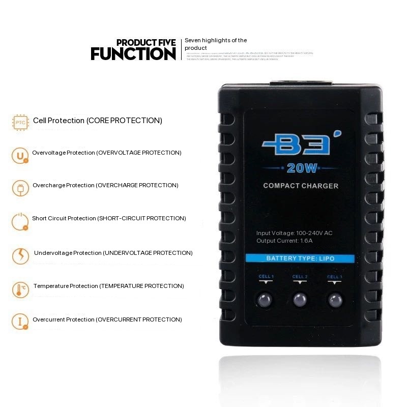 Caricabatterie bilanciato semp - Drone Battery 3S recensione e prezzo