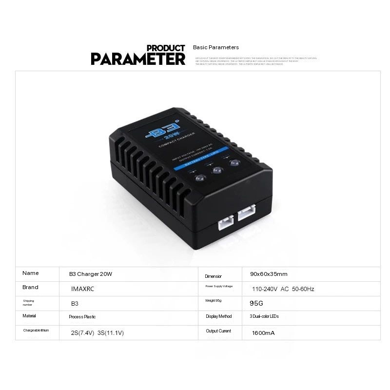Caricabatterie bilanciato semp - Drone Battery 3S recensione e prezzo