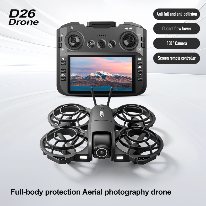 Drone D26 4K HD Aereo 180° °   - Drone Battery Case recensione e prezzo