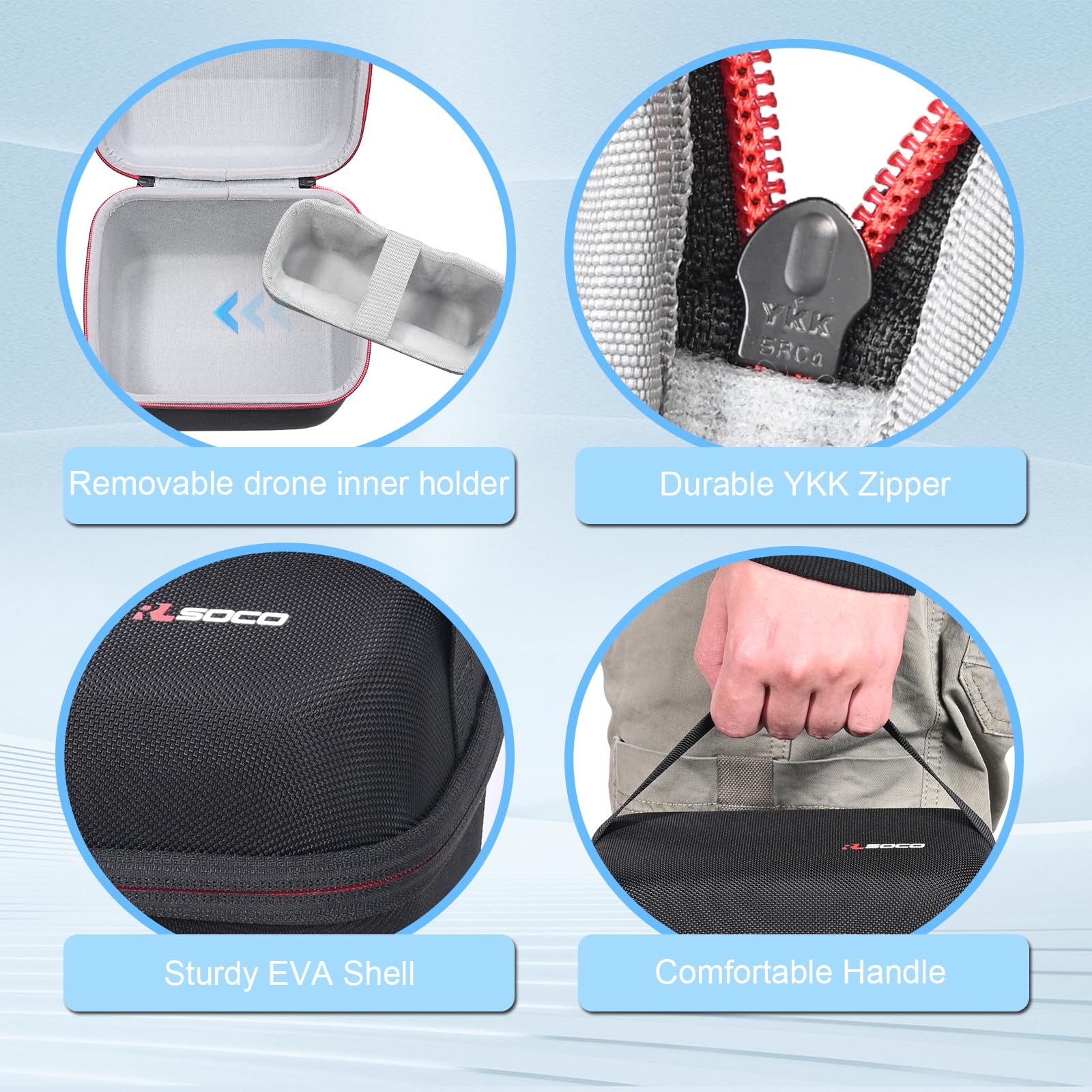Borsa Portatile per DJI Neo 2  - Drone Battery Bag recensione e prezzo