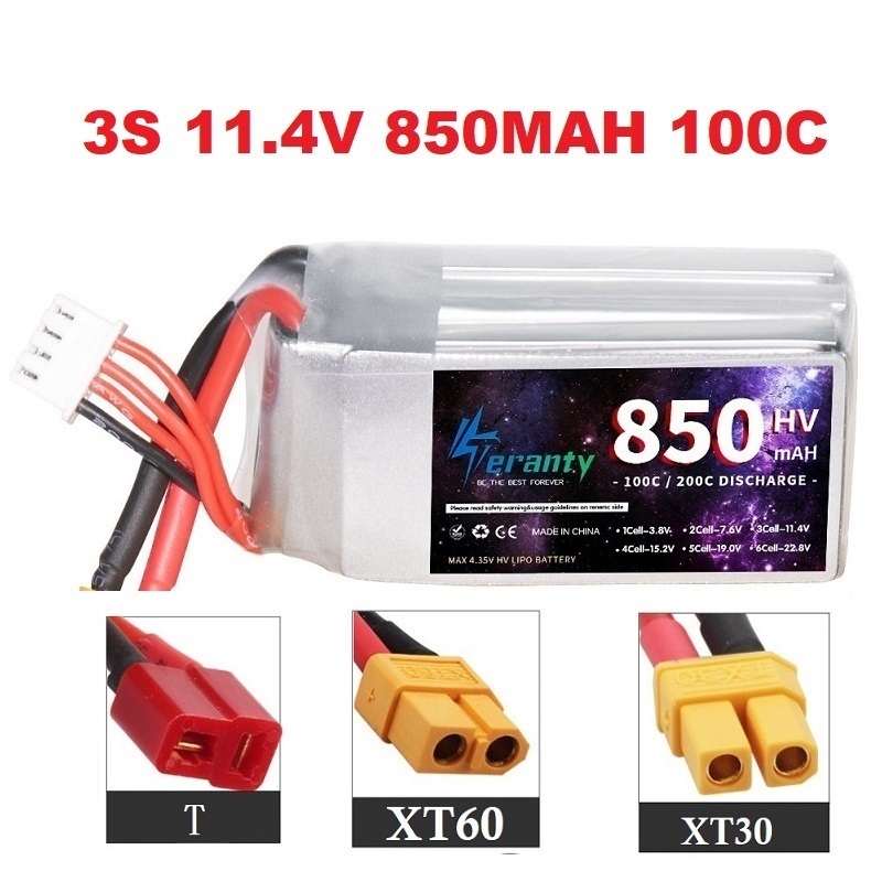 1/2/3PCS TERANTY 3S 11.4V Lipo - Drone Battery 4S recensione e prezzo